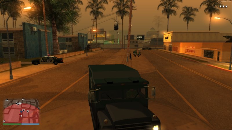 GTA San Andreas GTA V Hud SA Edition 2 0 Mod GTAinside Com   1564336143 The Wanted Hud 